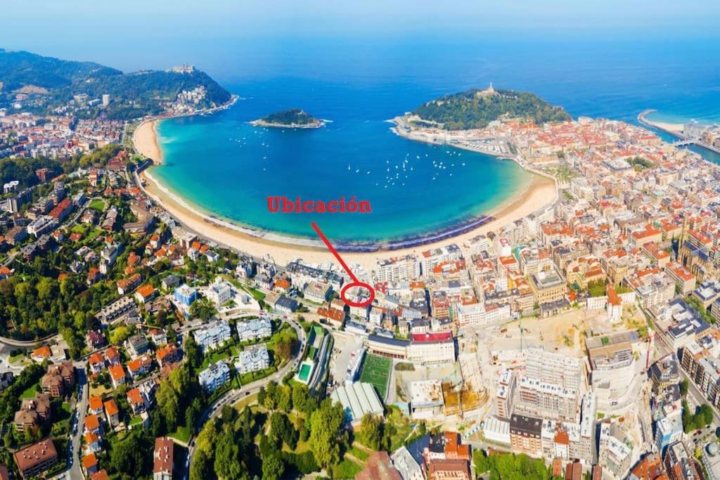 Completo Apartamento A Un Paso De La Concha San Sebastián Exteriör bild